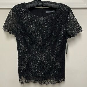 NWT Velvet Lace Top